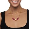 Ross-Simons Italian Multicolored Murano Glass Bead Necklace in 18kt Gold Over Sterling Size 18 - 2 of 4