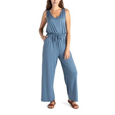 Allthreads Vineyard Jumpsuit With Side Pockets Cerulian Large Target