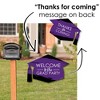 Big Dot of Happiness Purple Grad - Best is Yet to Come - 2 Grad Party Arrows and 1 Welcome/Thank You Lawn Sign - Double Sided Yard Sign Set - 3 Pieces - 2 of 4