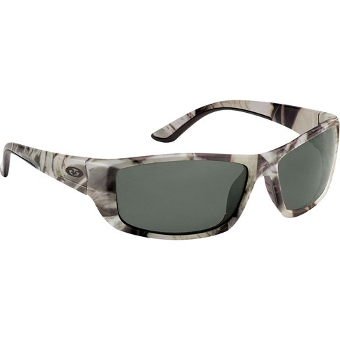 Flying Fisherman Buchanan Polarized Sunglasses - Camo/Smoke