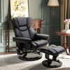 Aghana Digitals Brown Faux PU Leather Massage Recliner: 10 Vibration Points, 145° Adjustable, - 3 of 4