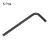 Unique Bargains Home Repair Tools L-Shape Hex Key Wrenches 5 Pcs Black - 3 of 4