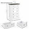 NicBex Round Handles Modern Storage Dresser with Drawers for Bedroom & Living Room - 3 of 4