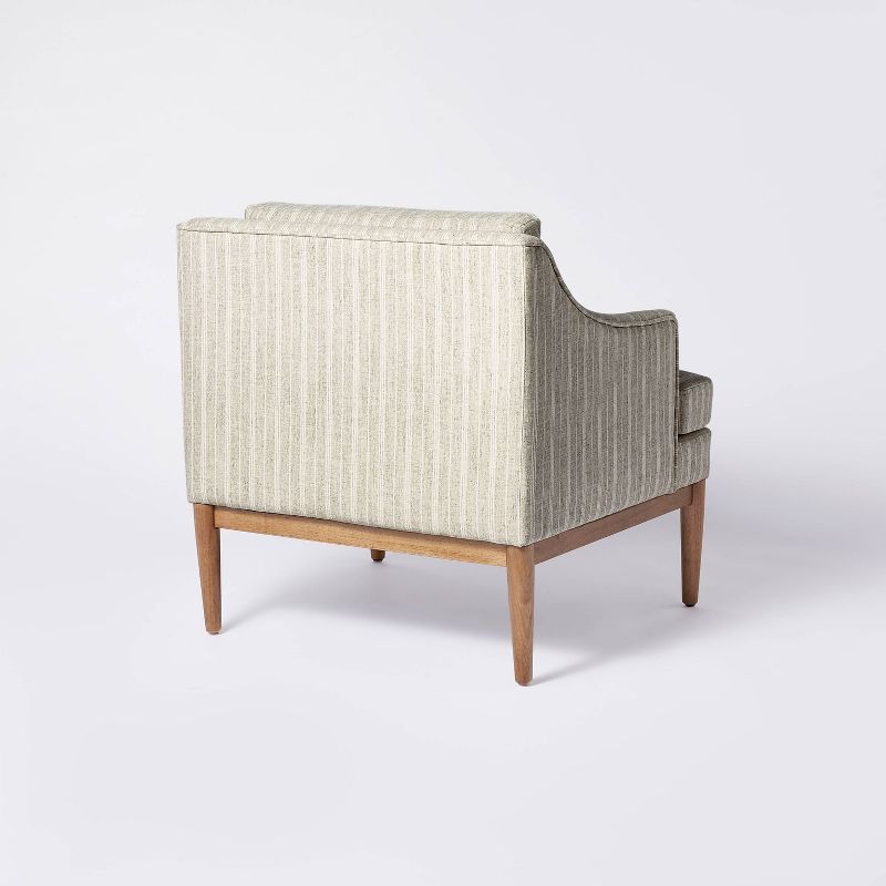 Howell Upholstered Accent Chair with Wood Base - Threshold™ designed with Studio McGee, 5 of 14