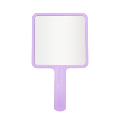 Unique Bargains Portable Square Handheld Mirror 1 Pc