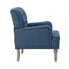 Naida Armchair with Carved Legs | ARTFUL LIVING DESIGN - 3 of 4