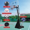 SKONYON 54 in. Portable Basketball Hoop System, Height Adjustable - 4 of 4