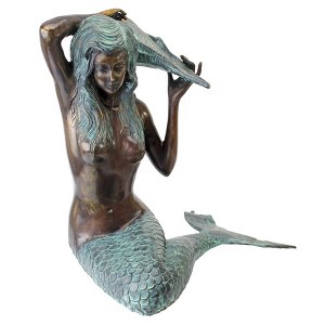 Design Toscano Mermaid of the Isle of Capri: Medium - 1 of 4