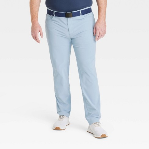 Men's Big & Tall Golf Slim Pants - All in Motion™ Steel Blue 40x30