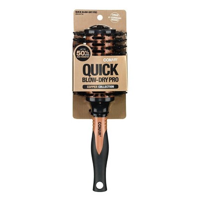 Conair Quick Blow Dry Pro Vented Porcupine Round Hair Brush