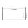 Amanti Art Lucie Silver White Framed Magnetic Dry Erase Board - 4 of 4