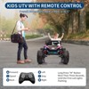 2 Seaters Kids Ride On UTV Car with Remote Control, 24V Battery Powered Toy Car for Boys Girls w/Music, LED Lights, Bluetooth, Electric Vehicles - 4 of 4