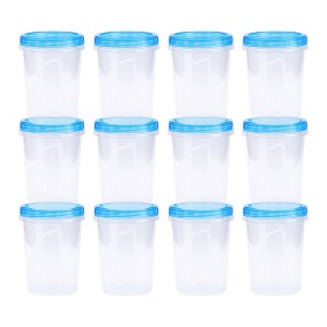 REGALWOVEN D Leakproof Plastic Food Container 12 Pcs - 1 of 4