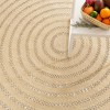 Annie Selke - Dash & Albert Bowline Natural Handwoven Indoor/Outdoor Round Rug - 3 of 4