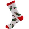 Christmas Holiday Socks (Women's Sizes Adult Medium) - Stockings and Ornaments / Medium from the Sock Panda - 2 of 3