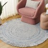 Renewal W/ Fringes RNW402 Hand Woven Indoor Rugs - Safavieh - 2 of 3
