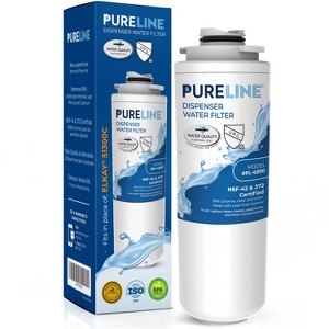 Pureline Elkay® 51300C Water Filter Replacement (NO CHIP) Compatible with Elkay® ezH2O and Halsey Taylor® Bottle Filling Station - 1 of 4