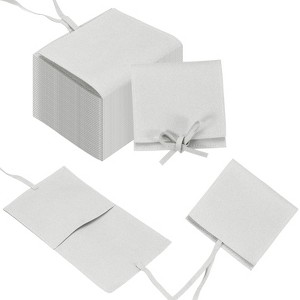 Unique Bargains Microfiber Jewelry Pouch Bag Gift Necklace Earrings Organizer with Tie - 1 of 4