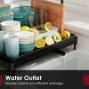 LunaLulinlk Dish Drying Rack, 2-Tier Stainless Steel Dish Racks, Dish Drainer for Kitchen Counter, Black, X-Large - 3 of 4