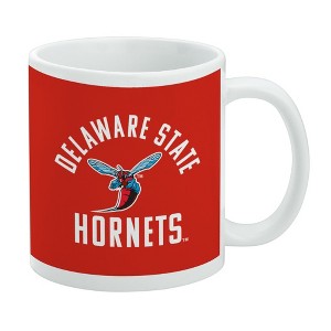 Delaware State University Hornets Logo Ceramic Coffee Mug Novelty Gift Mugs for Coffee Tea and Hot Drinks 11oz White - 1 of 4