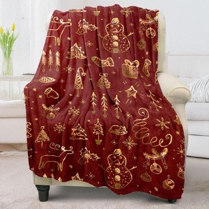 Lomsoe Toddler Blankets for Boys & Girls, Soft Cozy Flannel Throw Blankets. - 1 of 4