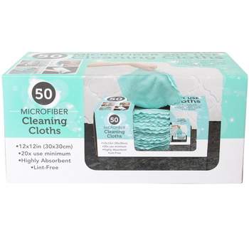 John Ritzenthaler Co. Microfiber Cloth Box (50-pack) Spa Green