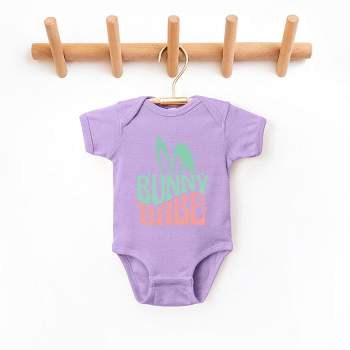 The Juniper Shop Bunny Babe With Ears Baby Bodysuit