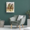 Canvas Wall Art - Trudi Simmonds 'Christmas Clydesdales' Wall Art for Living Room, Bedroom, or Office Décor by Trademark Fine Art - 14 x 19 Inches - 4 of 4