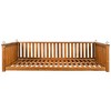 PAGED Porch Swing Simple Outdoor Swing with Ropes and Safe Sloped Design for Outdoor, Lawn, Backyard - 2 of 4