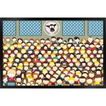 Trends International South Park - School Framed Wall Poster Prints
