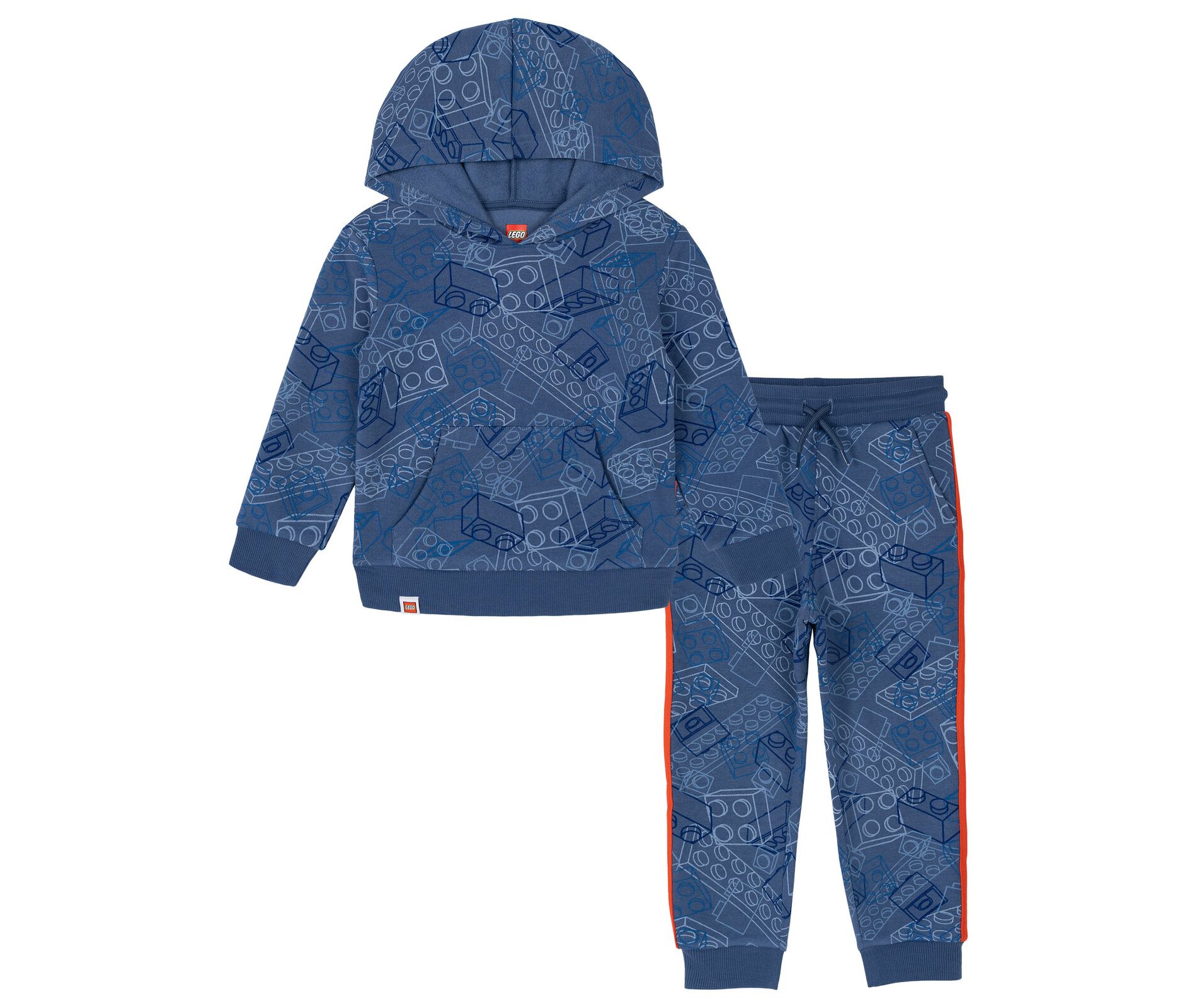 LEGO Toddler Boys' Fleece 2-Piece Hoodie and Pants Set