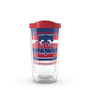 MLB Philadelphia Phillies 16oz Hype Stripes Classic Tumbler - 1 of 4