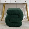 GDFStudio Mila 19.3" Teddy S-Shape Ottoman/Footstool - 2 of 4