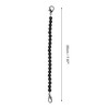 Unique Bargains Faux Pearl Handbag Strap Black 1 Pc - 2 of 4