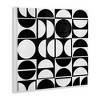 Stupell Industries Black & White Arch Pattern, 12" x 12" - 3 of 4
