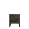 New Classic Furniture,Andover Wood Nightstand with 2 Drawers in Nutmeg - 2 of 4