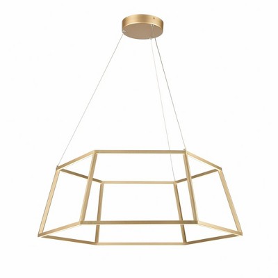 Elk Home Minimalist 1 - Light Pendant in  Soft Gold