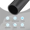 Unique Bargains High Impact Water Plumb Cable Sleeve PVC Rigid Round Pipes 20" Length - 3 of 4