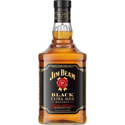 Jim Beam Black Bourbon Whiskey - 750ml Bottle