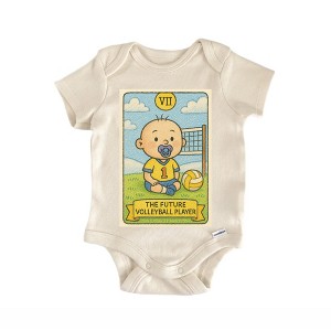 Future Volleyball Tarot - Baby Onesie® GS1 - 1 of 4