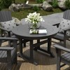 WestinTrends 47" Round Outdoor Patio Dining Table - 2 of 4
