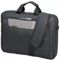 Everki Carrying Case (Briefcase) for 17.3" Notebook - Charcoal - Shock Resistant Interior - Polyester, Foam Interior - Shoulder Strap