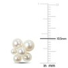 EVERLY JEWELRY | 14k Yellow Gold 2.5 - 5.5 MM Cultured Freshwater Pearl Stud Earrings - 3 of 4