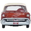 1957 Chevrolet Nomad Adobe Beige with Sierra Gold Top 1/87 (HO) Scale Diecast Model Car by Oxford Diecast - 3 of 4