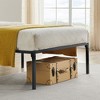 Metal Bed Frame, 14" Heavy Duty Platform with Storage, Easy Assembly, No Box Spring Needed, Noise Free Mattress Base - 4 of 4