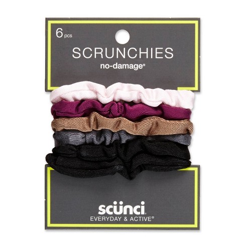 Scunci Everyday Active Super Soft Elastics 6pk Target