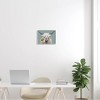 Stupell Industries Highland Cattle Biting Sunflower Bloom Framed Giclee Art - 2 of 4