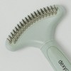 Dexypaws: Pet Double Deshedding Undercoat Rake - Sage Green, Grooming Tool - 3 of 4
