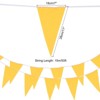 Unique Bargains Outdoor Garden Wedding Birthday Decoration Pennant Flag Banner 50ft - 2 of 4
