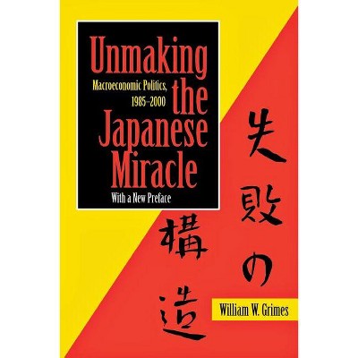 Unmaking the Japanese Miracle - by  William M Grimes (Paperback)